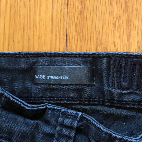 Kut from the Kloth, sage straight legs,size 2 - Picture 2 of 14